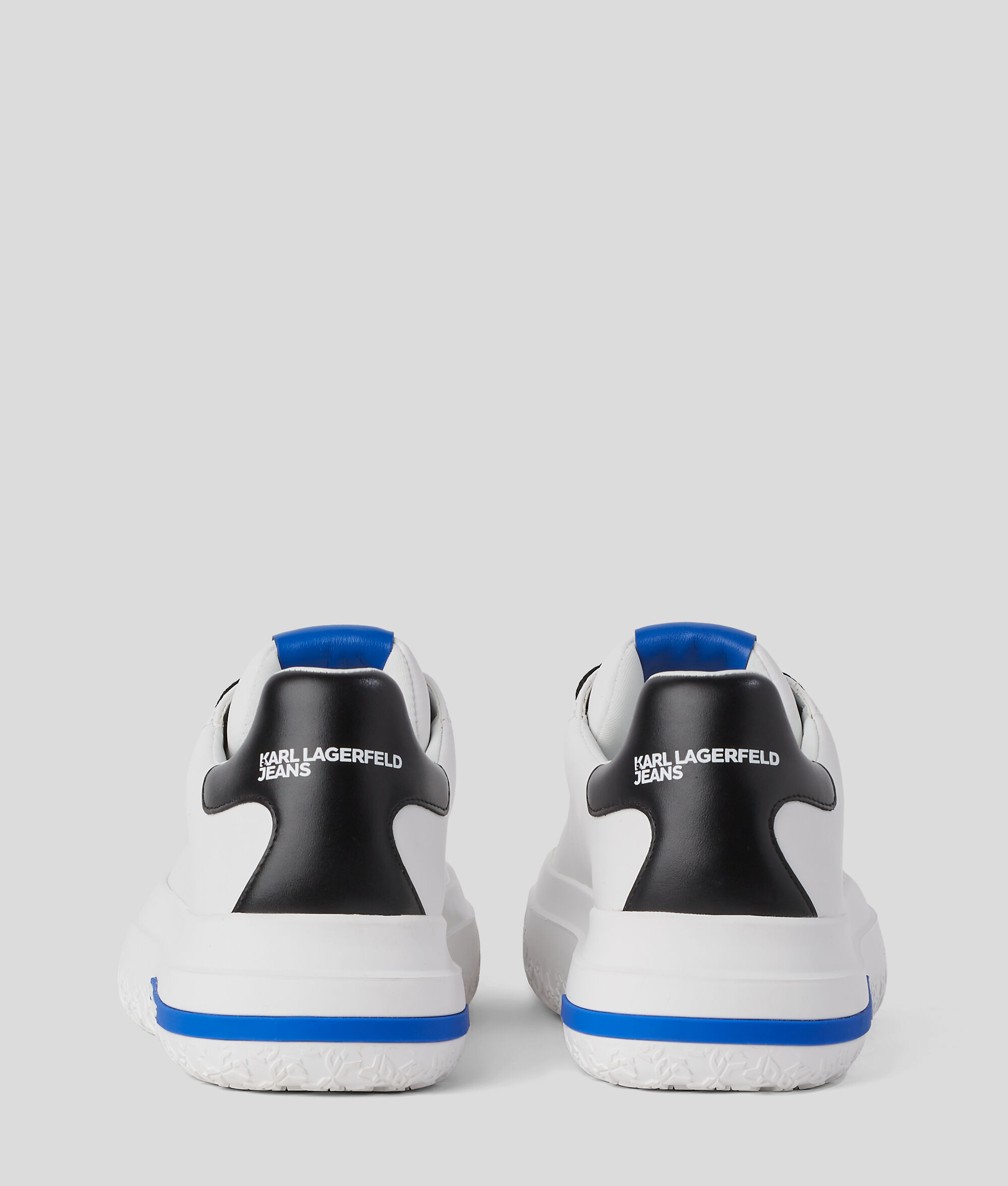 (image for) Sophisticated KLJ Leather Trainers